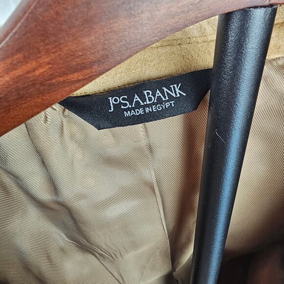 Jos. A. Bank Camel Hair Blazer 38R Tan Sport Coat Made in Egypt Classic Fit - Picture 2 of 4